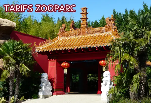 Tarifs Zoo de Beauval billets 2025