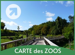 carte zoos en france