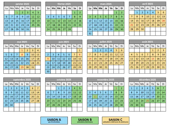 horaires ouverture Planet Exotica 2025