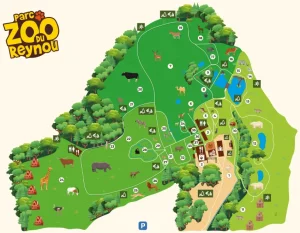 Zoo Parc Reynou plan