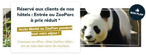 prix réduit billets pass hotels beauval