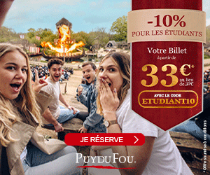 promo puy du fou étudiant