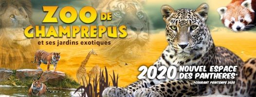 zoo champrépus ouverture horaire tarif 2025
